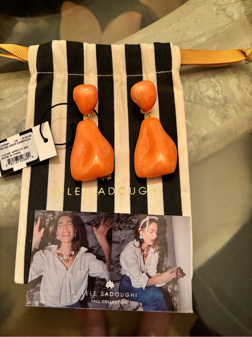 Lele Sadoughi Drop  Bold Earrings